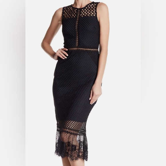 Romeo & Juliet Couture Dresses & Skirts - Crochet overlay dress